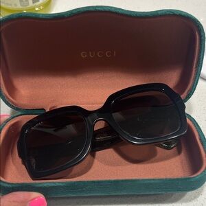 Gucci Women's Black Square Sunglasses